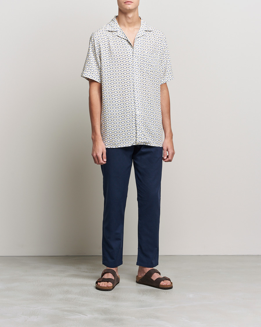 Uomini | Camicie | OAS | Viscose Resort Short Sleeve Shirt La Place