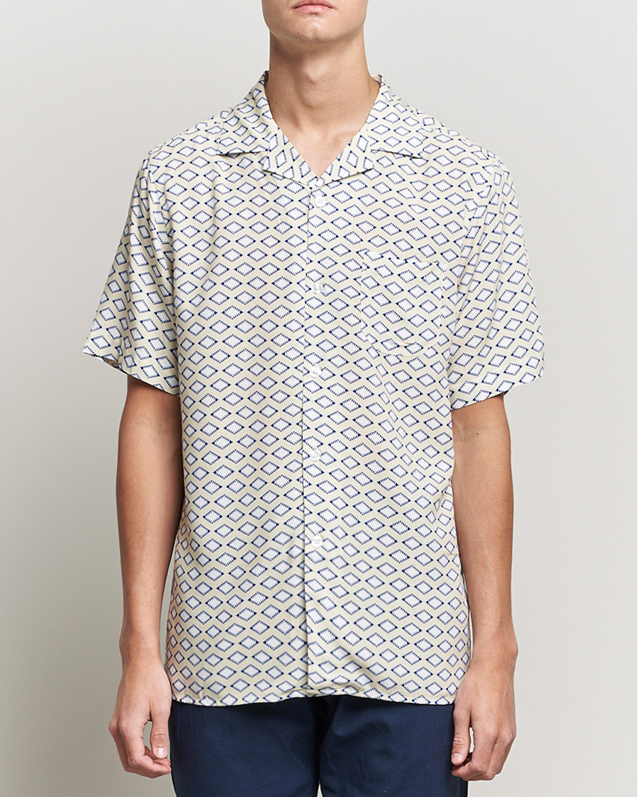 Uomini | Camicie | OAS | Viscose Resort Short Sleeve Shirt La Place
