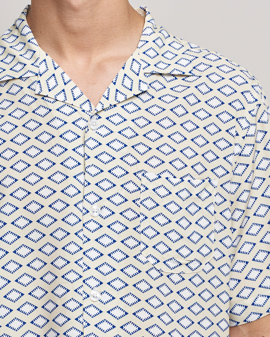 Uomini | Camicie | OAS | Viscose Resort Short Sleeve Shirt La Place