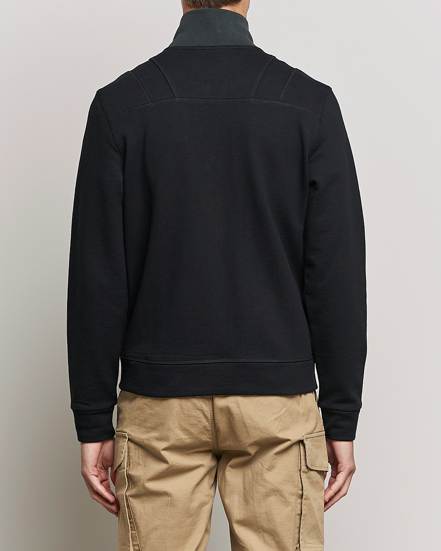 Uomini | Maglieria | Aeronautica Militare | Full Zip Sweatshirt Jet Black