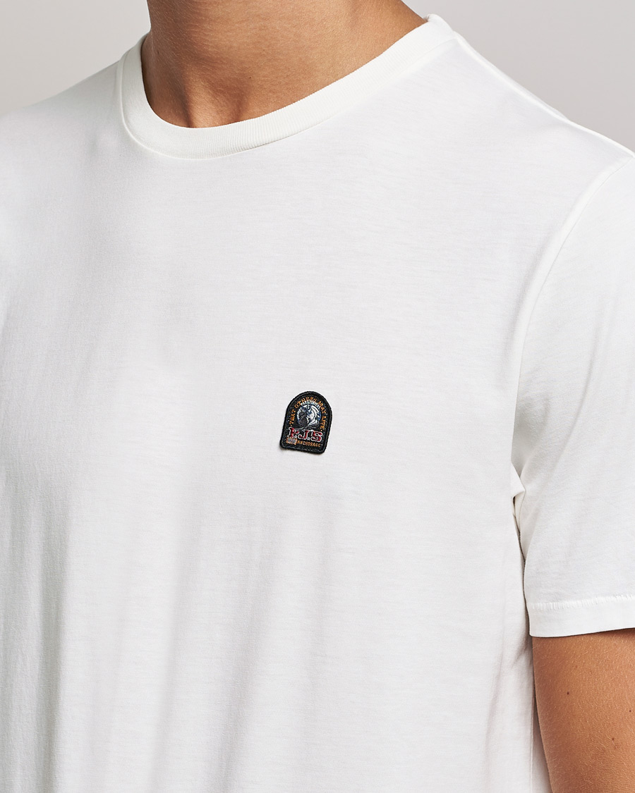 Uomini | T-shirt | Parajumpers | Basic Cotton Tee Off White