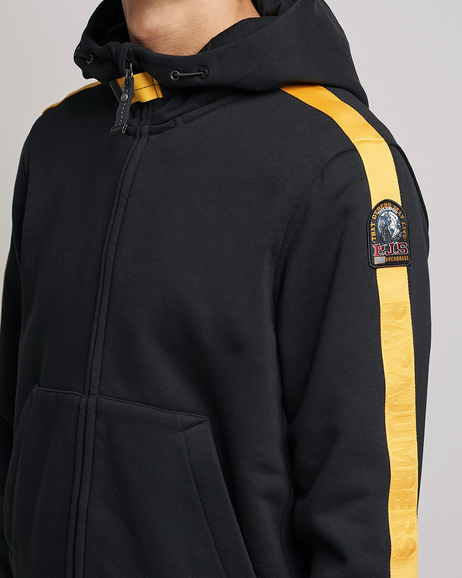 Uomini | Maglieria | Parajumpers | Aldrin Full-Zip Hoodie Black