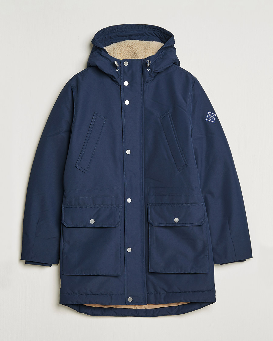Uomini | Giacche | GANT | The Everyday Parka Marine