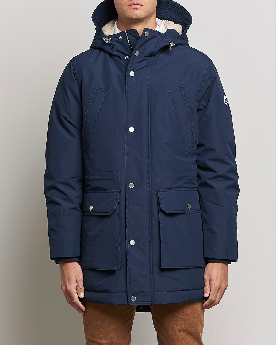 Uomini | Giacche | GANT | The Everyday Parka Marine