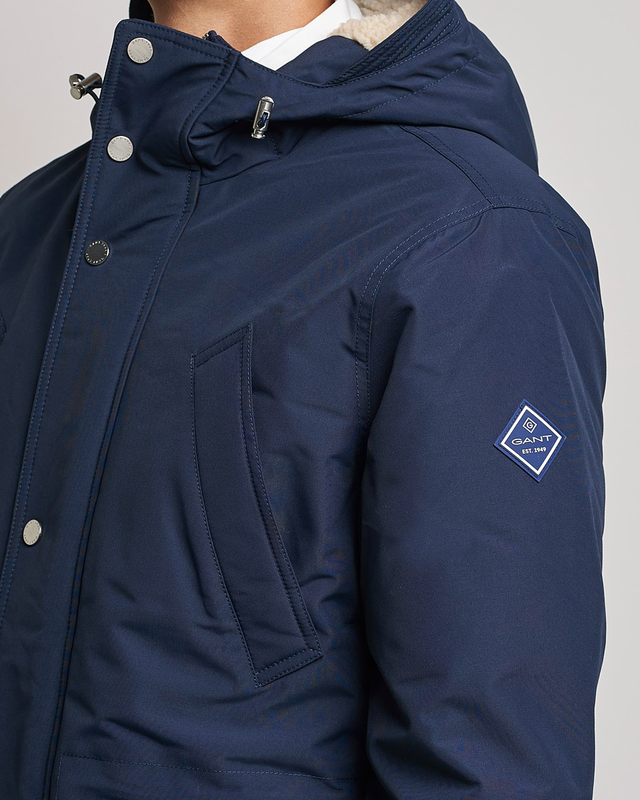 Uomini | Giacche | GANT | The Everyday Parka Marine