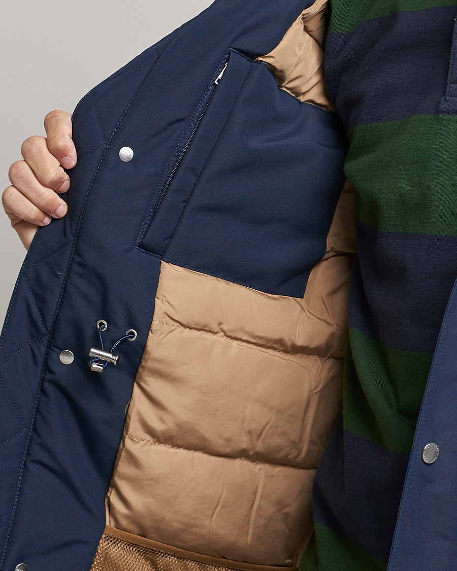 Uomini | Giacche | GANT | The Everyday Parka Marine