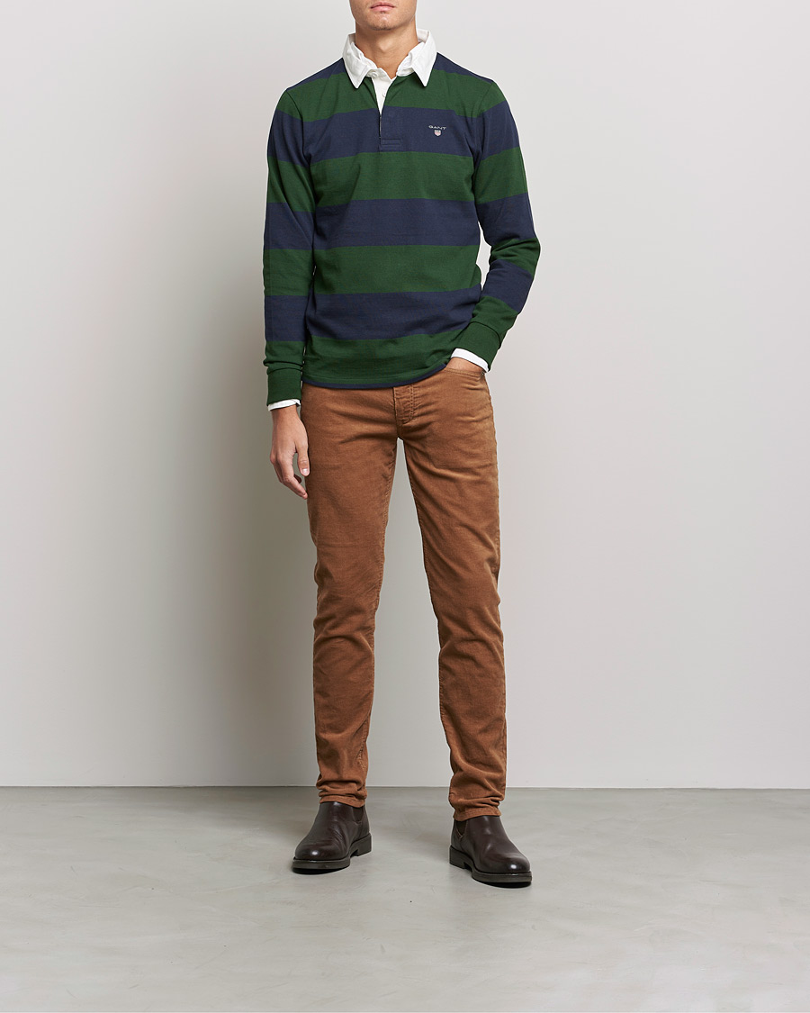 Uomini | Pantaloni | GANT | Hayes Cord Jeans Roasted Walnut