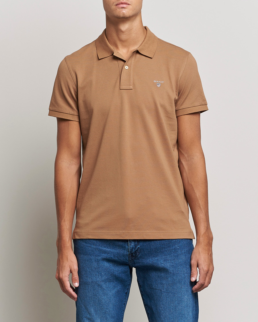 Uomini | Polo | GANT | The Original Polo Roasted Walnut