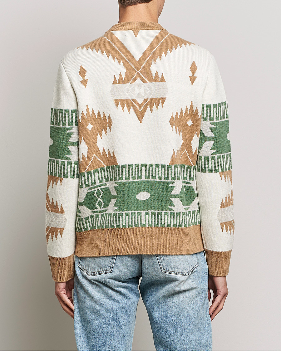 Uomini | Maglieria | Alanui | Icon Jacquard Sweater Off White