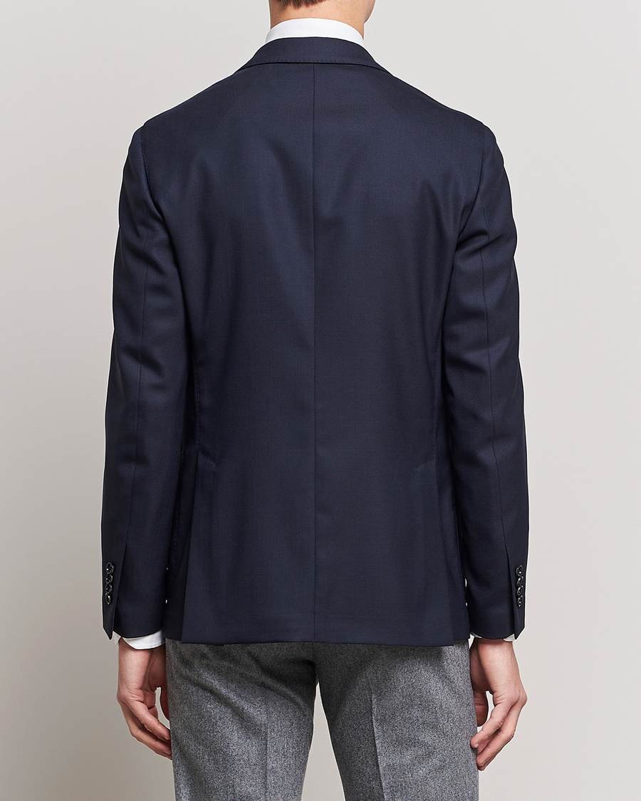 Uomini | Blazers | Lardini | Patch Pocket Wool Blazer Navy