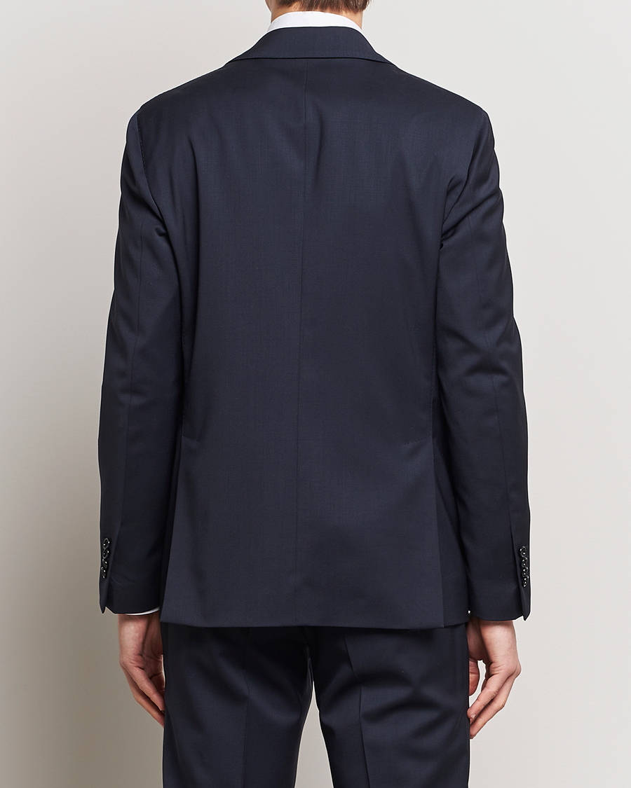 Uomini | Blazers | Lardini | Two Button Wool Blazer Navy