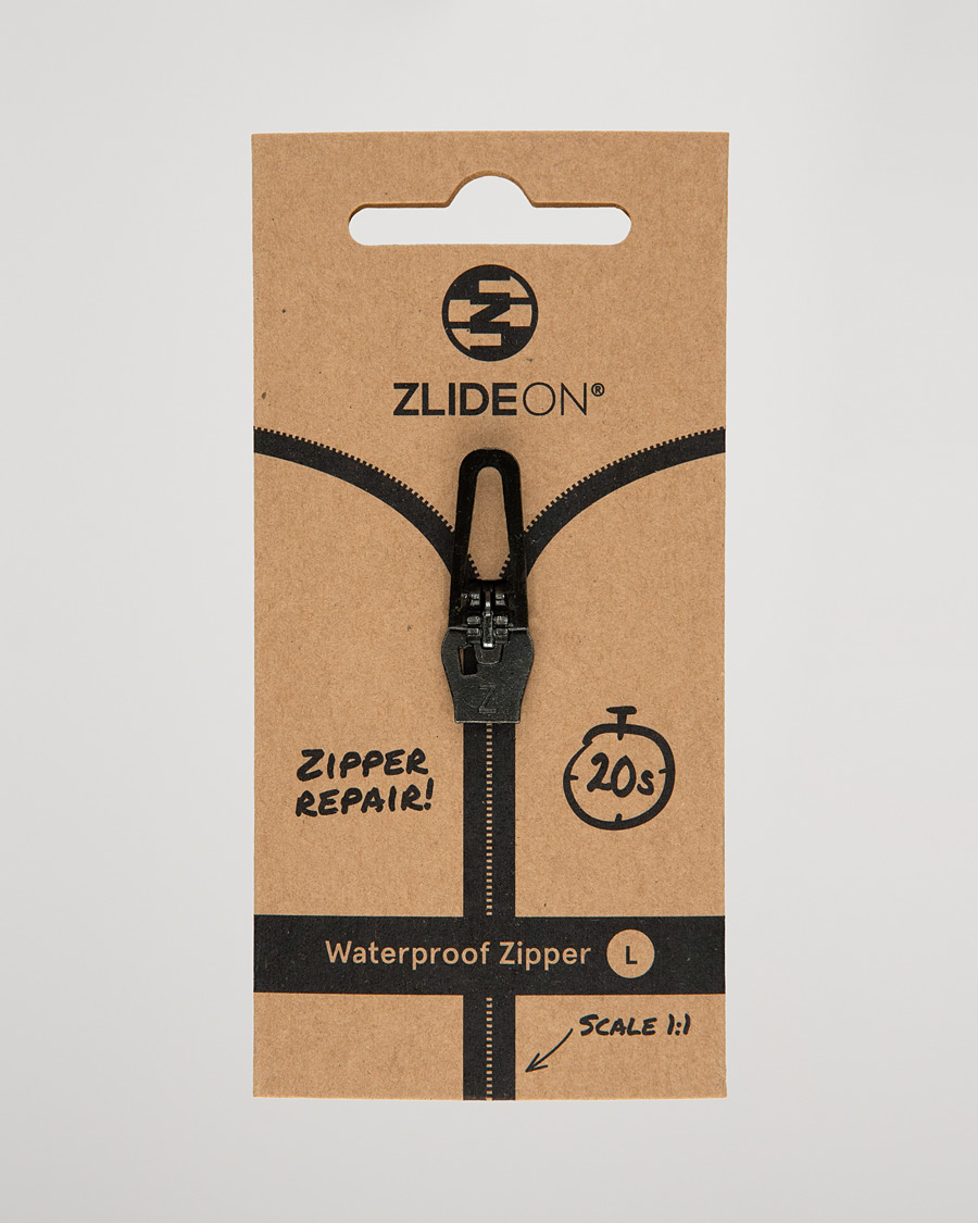 Uomini | Cura degli indumenti | ZlideOn | Waterproof Zipper Black L