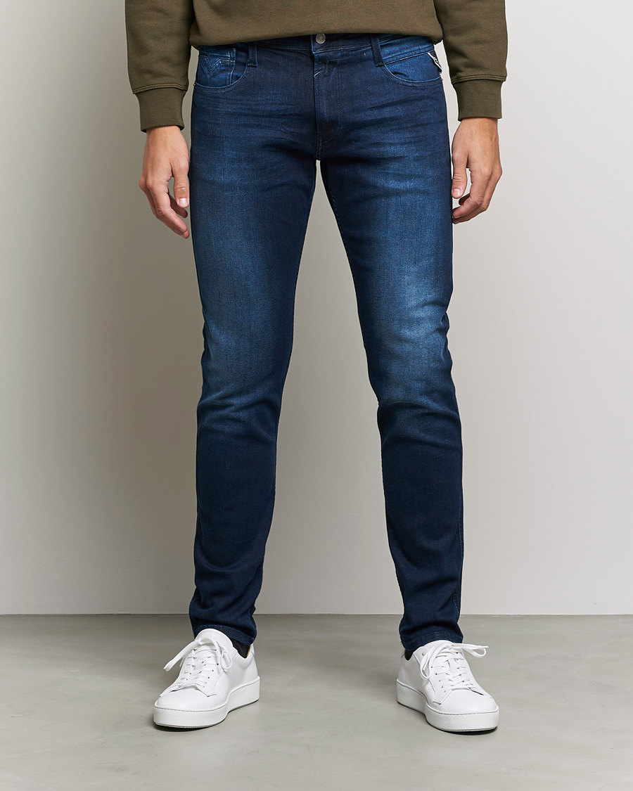 Uomini | Jeans | Replay | Anbass Powerstretch Jeans Dark Blue