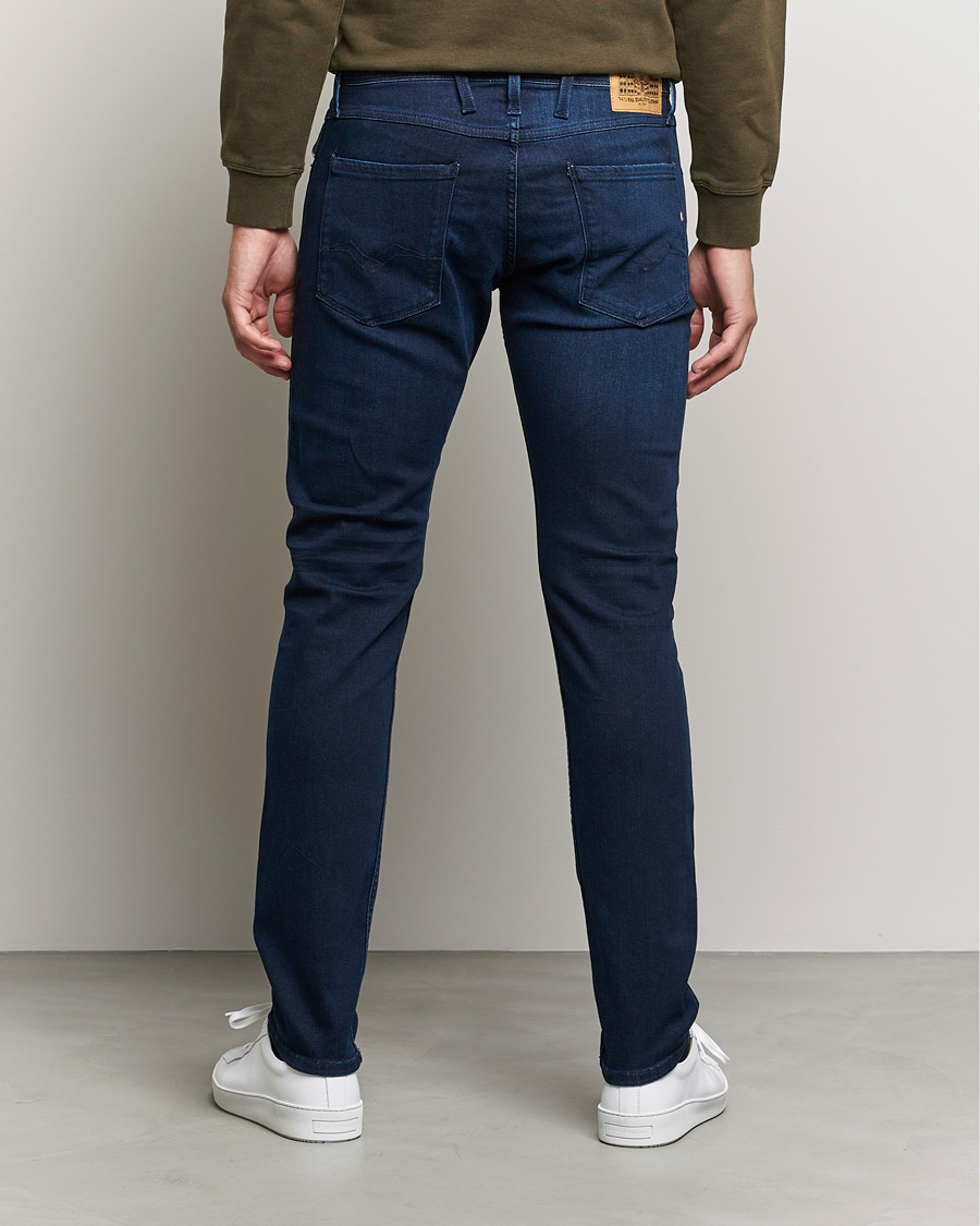 Uomini | Jeans | Replay | Anbass Powerstretch Jeans Dark Blue