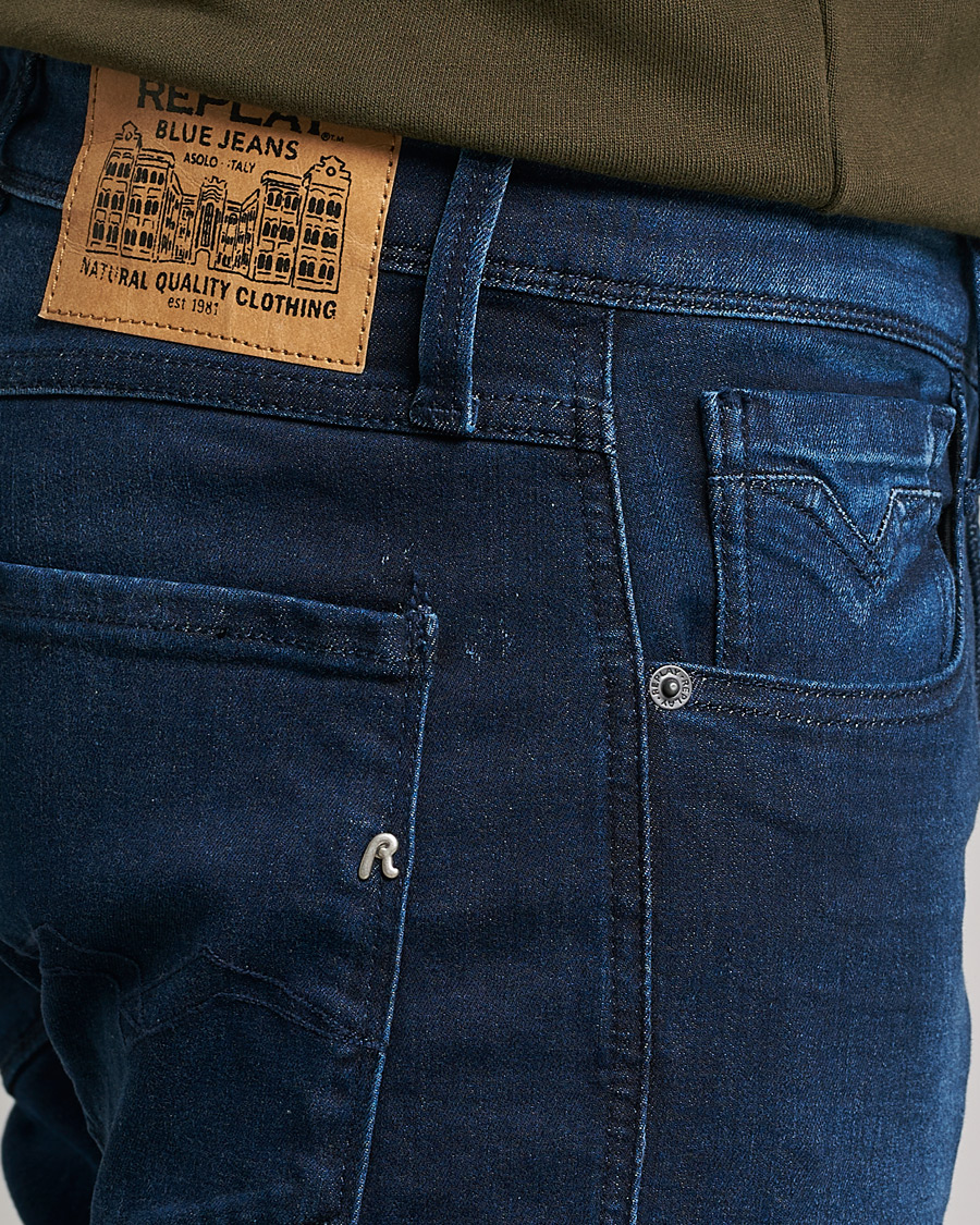 Uomini | Jeans | Replay | Anbass Powerstretch Jeans Dark Blue