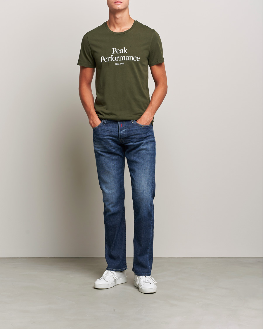 Uomini | Jeans | Replay | Waitom Recycled Stretch Jeans Medium Blue