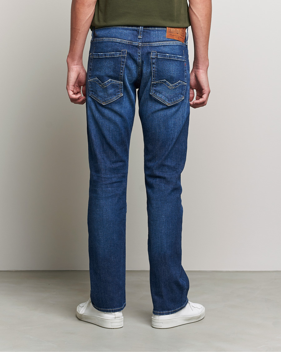 Uomini | Jeans | Replay | Waitom Recycled Stretch Jeans Medium Blue