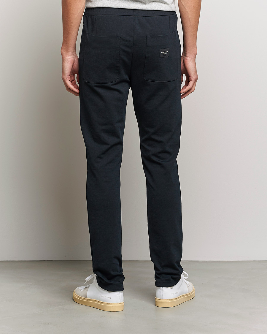 Uomini | Pantaloni | Replay | Sartoriale Shiny Sweatpants Dark Blue