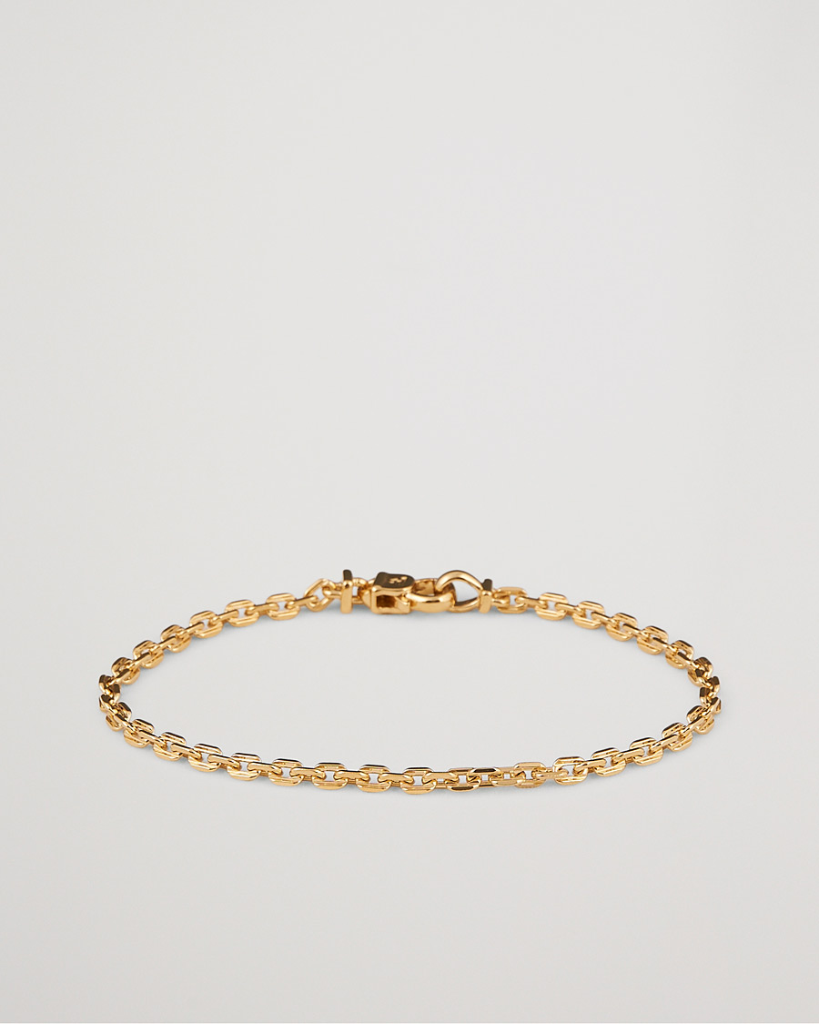 Uomini | Gioielli | Tom Wood | Anker Chain Bracelet Gold