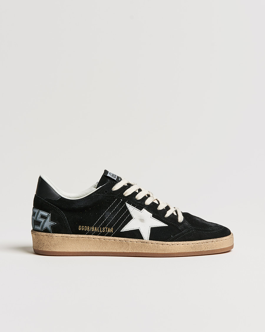 Uomini | Golden Goose Deluxe Brand Ball Star Sneakers Black/White | Golden Goose | Deluxe Brand Ball Star Sneakers Black/White