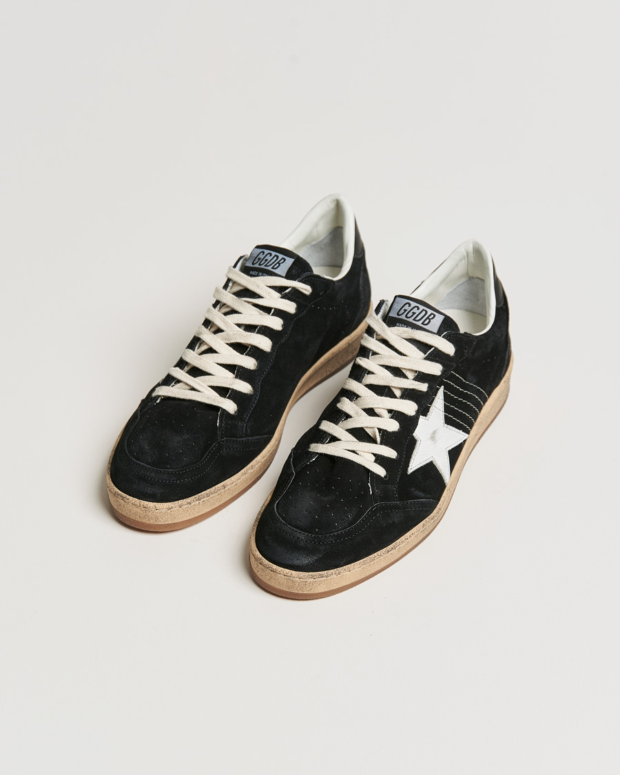 Uomini | Golden Goose Deluxe Brand Ball Star Sneakers Black/White | Golden Goose | Deluxe Brand Ball Star Sneakers Black/White