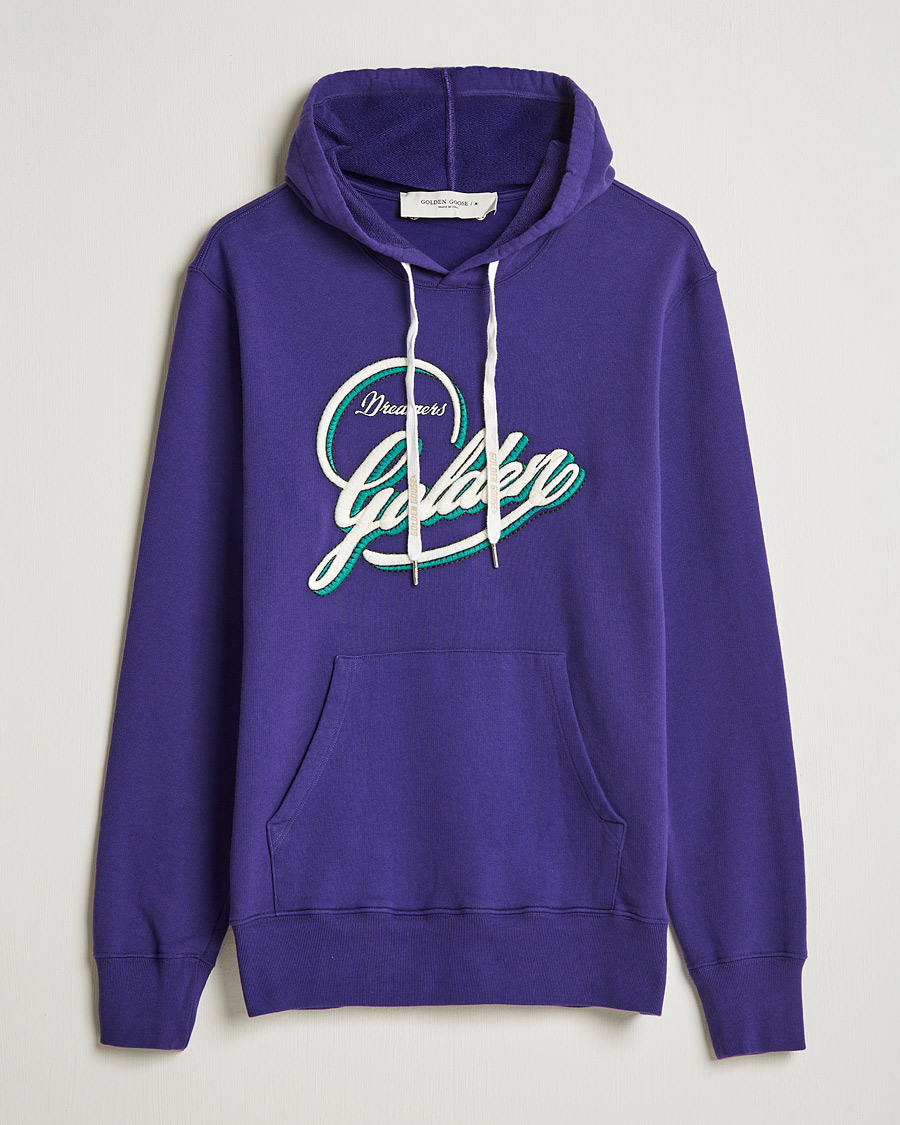 Uomini | Maglieria | Golden Goose | Deluxe Brand Journey Dreamers Hoodie Violet Indigo