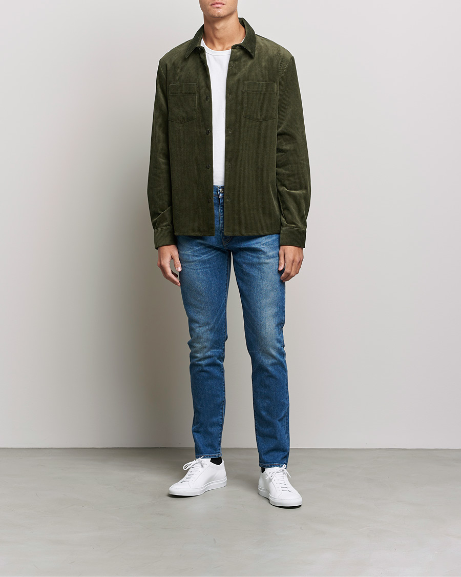 Uomini | Jeans | Levi's Made & Crafted | 512 Slim Fit Stretch Jeans Aokigahara Mij Indigo Worn