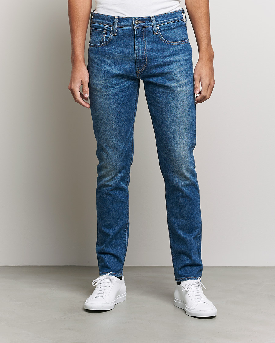 Uomini | Jeans | Levi's Made & Crafted | 512 Slim Fit Stretch Jeans Aokigahara Mij Indigo Worn