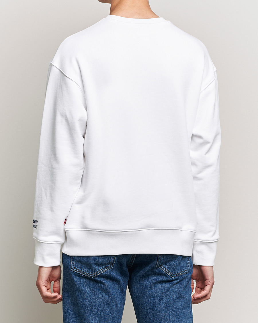 Uomini | Maglieria | Levi's | Relaxed Graphic 501 Crew Neck Crew White