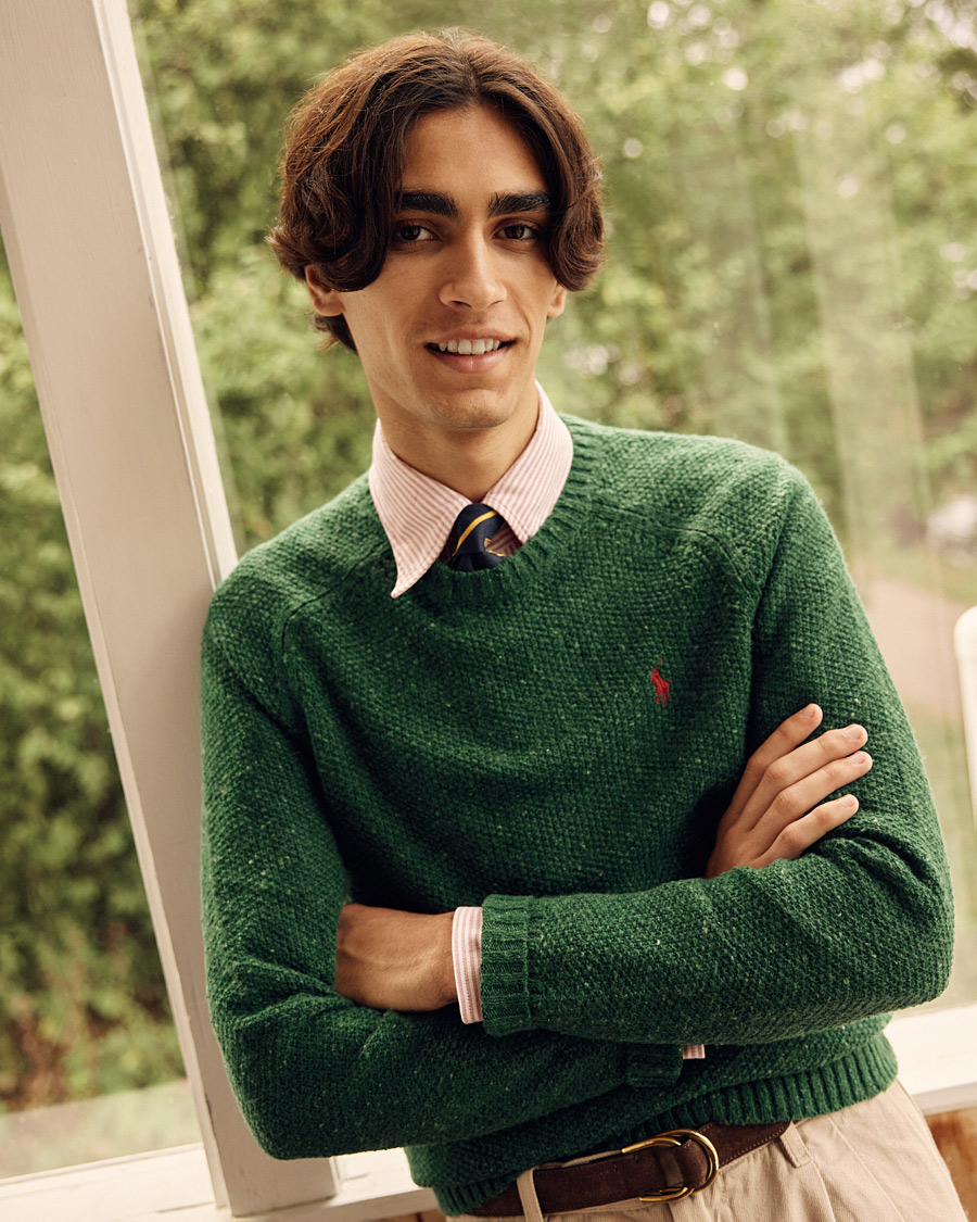 Uomini | Polo Ralph Lauren Suede Belt Brown | Polo Ralph Lauren | Suede Belt Brown