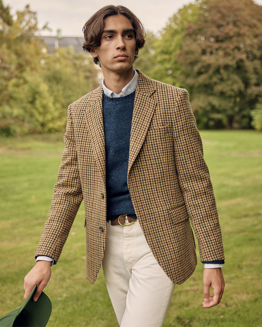 Uomini | Polo Ralph Lauren Suede Belt Brown | Polo Ralph Lauren | Suede Belt Brown