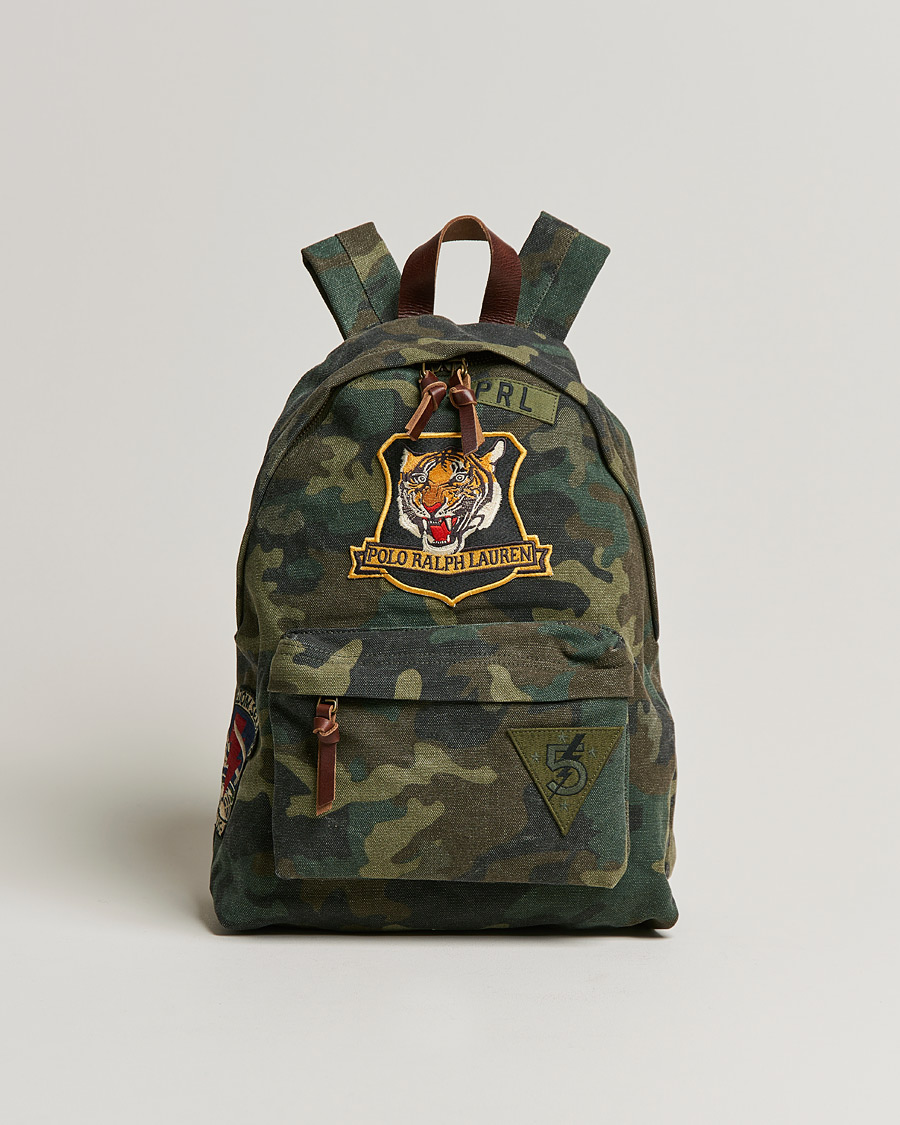 Uomini | Polo Ralph Lauren Canvas Backpack Camo | Polo Ralph Lauren | Canvas Backpack Camo