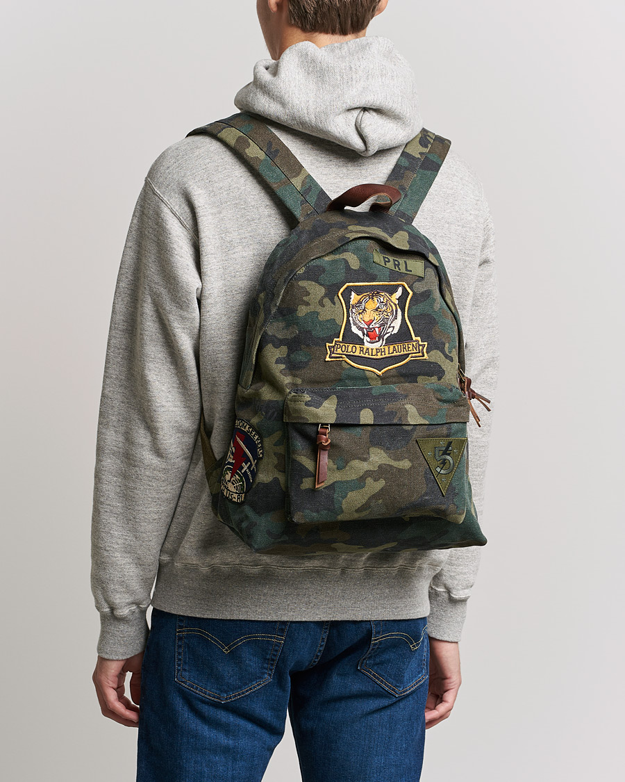 Uomini | Polo Ralph Lauren Canvas Backpack Camo | Polo Ralph Lauren | Canvas Backpack Camo