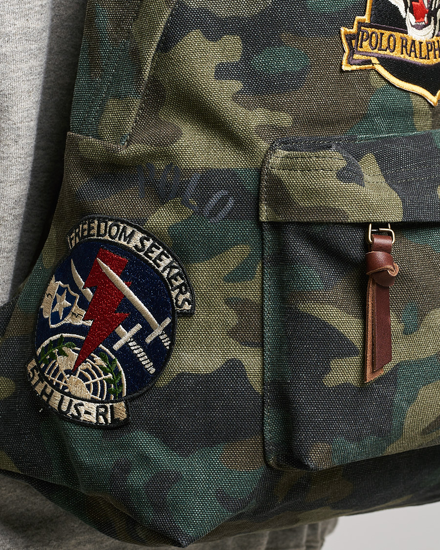 Uomini | Polo Ralph Lauren Canvas Backpack Camo | Polo Ralph Lauren | Canvas Backpack Camo