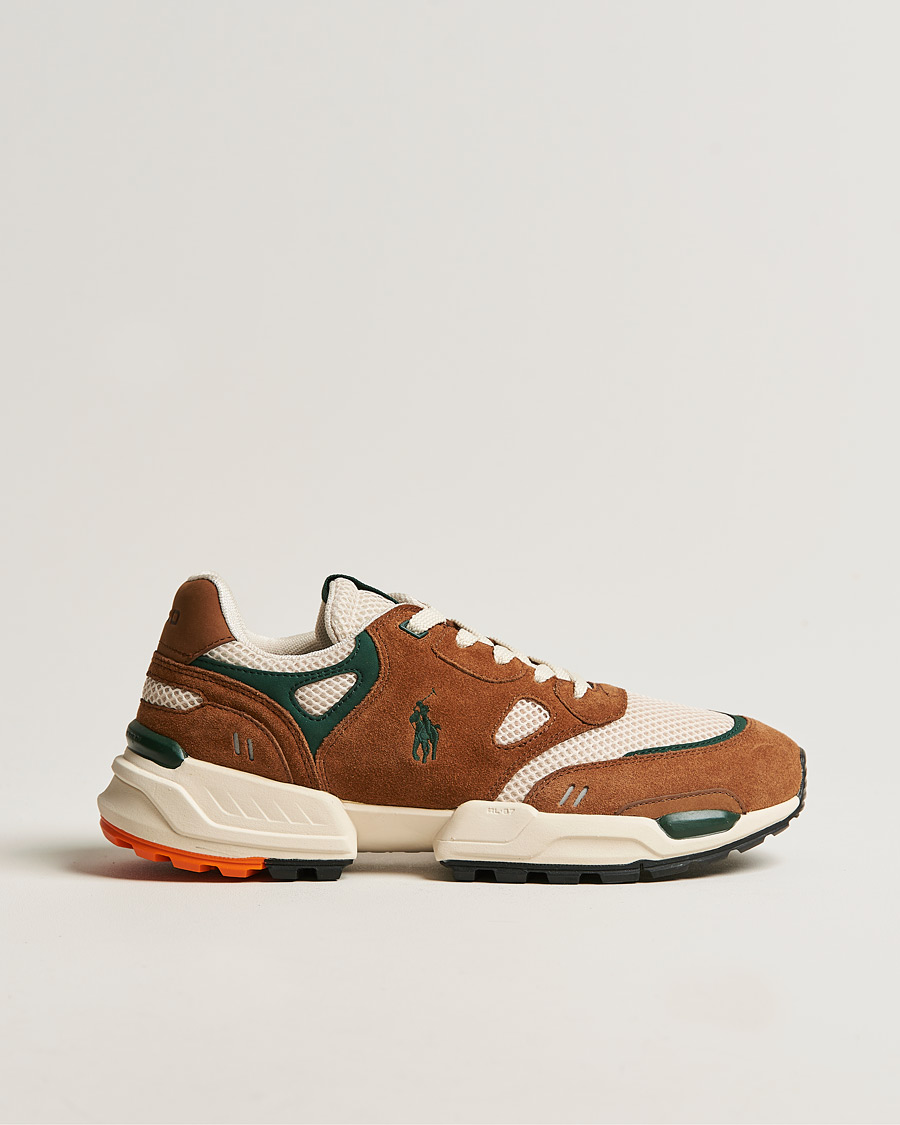 Uomini | Polo Ralph Lauren Jogger Running Sneaker Teak | Polo Ralph Lauren | Jogger Running Sneaker Teak