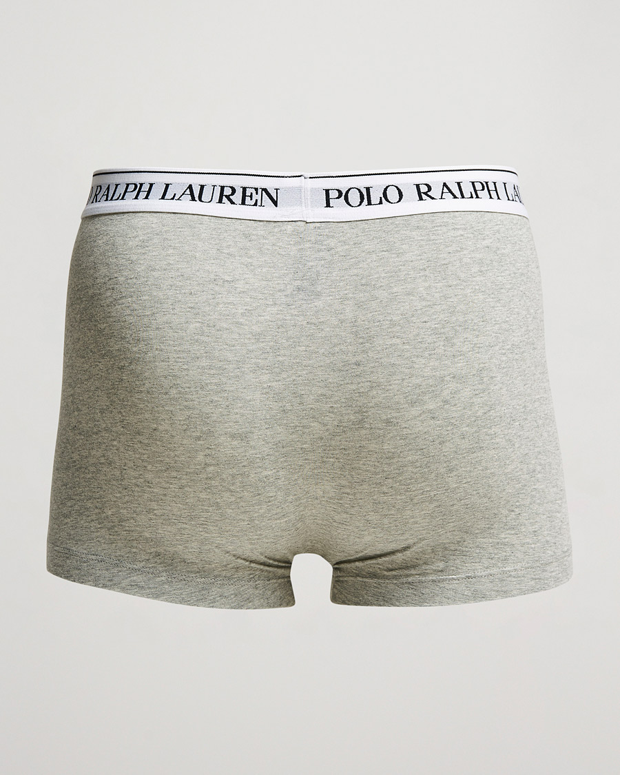 Uomini | Biancheria intima | Polo Ralph Lauren | 3-Pack Trunk Andover Heather/Black/White