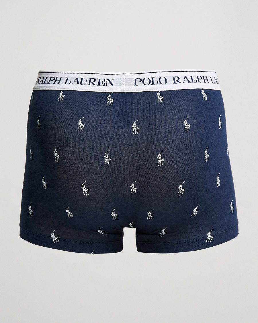Uomini | Biancheria intima | Polo Ralph Lauren | 3-Pack Trunk Navy/Navy Pony/Navy
