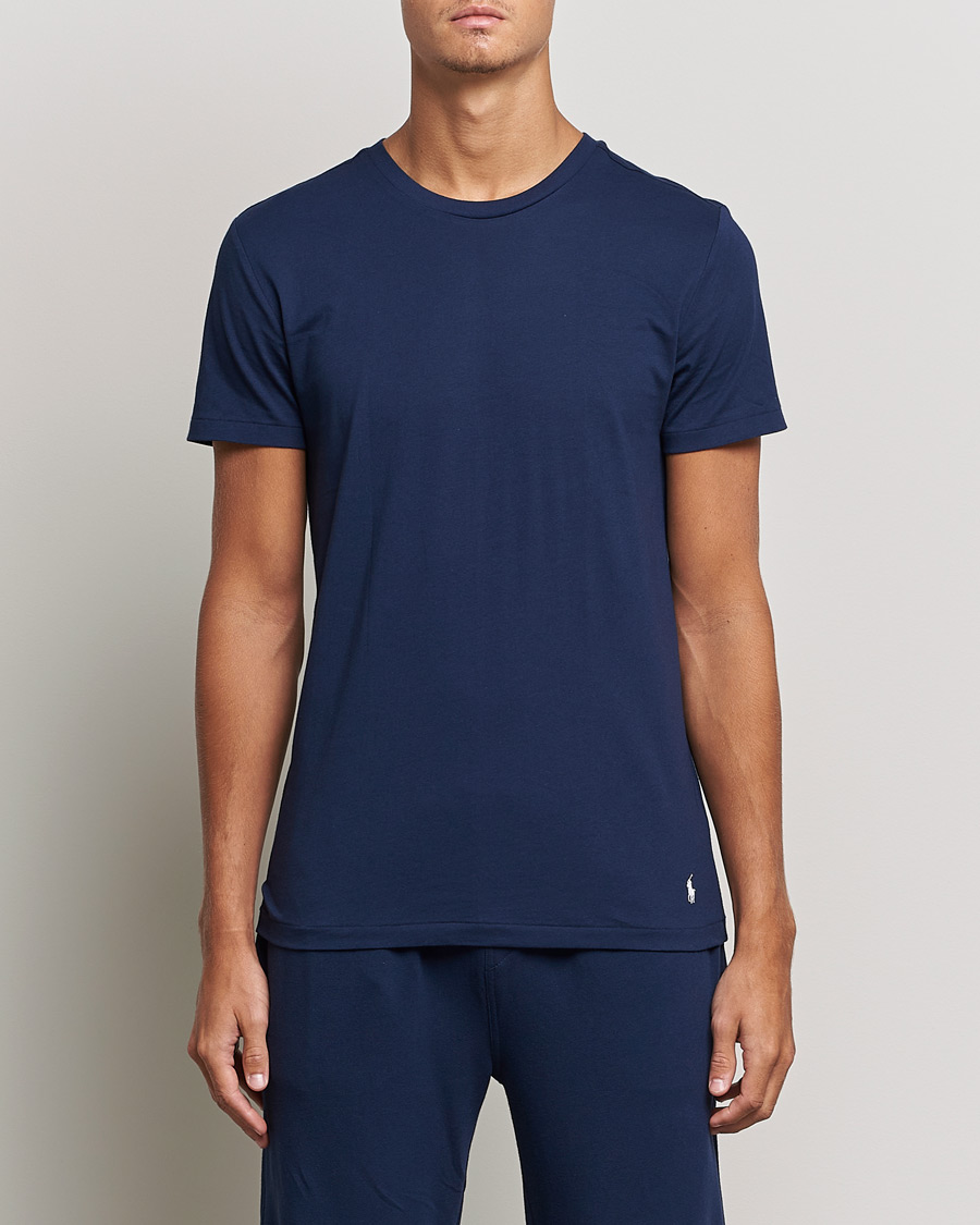 Uomini | T-shirt | Polo Ralph Lauren | 3-Pack Crew Neck T-Shirt Navy