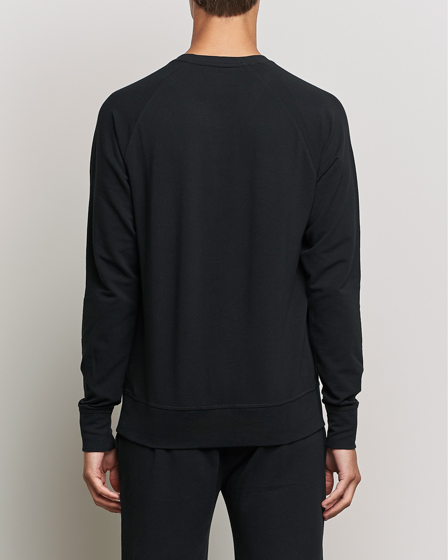Uomini | T-shirt | Polo Ralph Lauren | Cotton Jersey Long Sleeve Tee Black