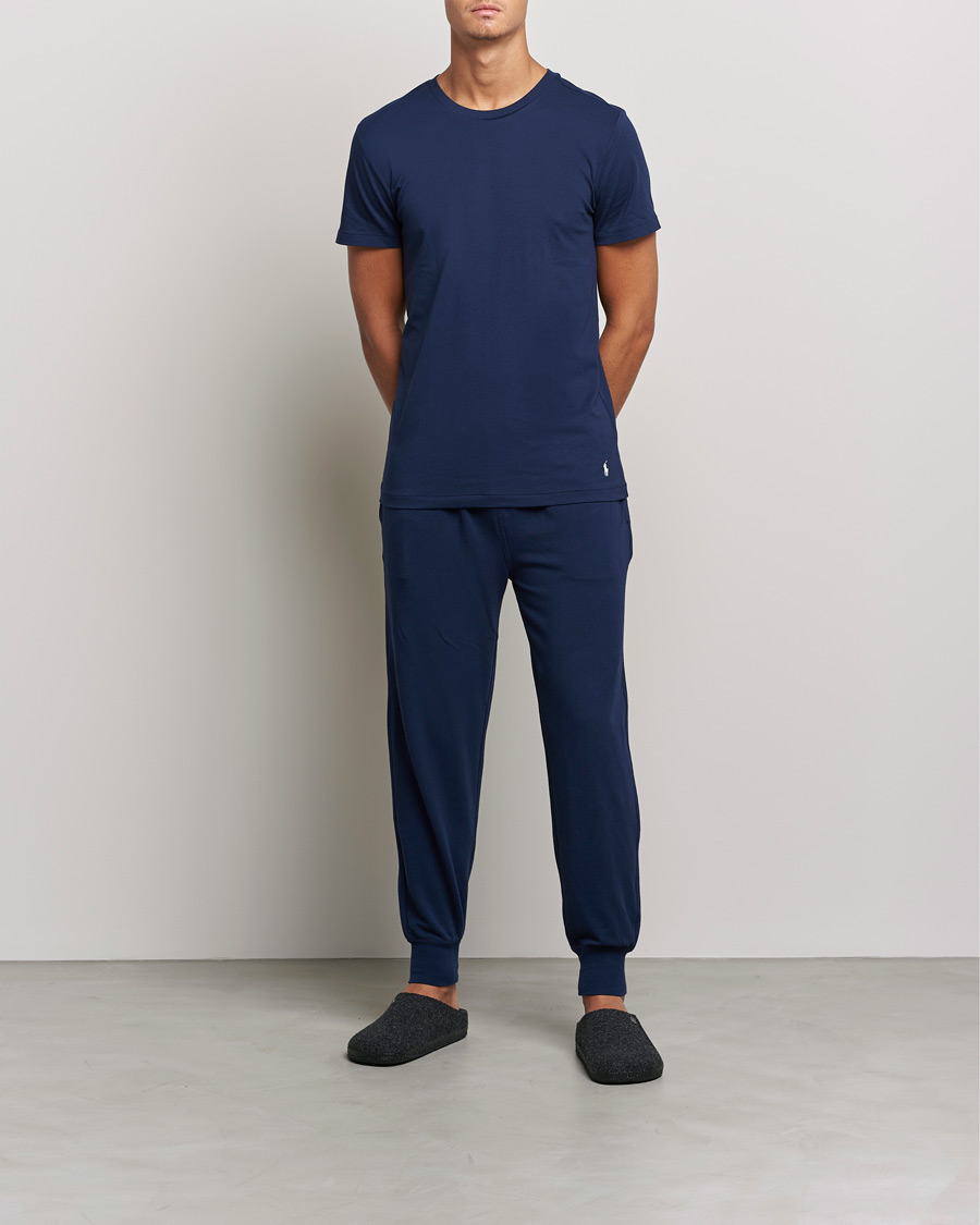 Uomini | Pantaloni | Polo Ralph Lauren | Cotton Jersey Jogger Pants Cruise Navy