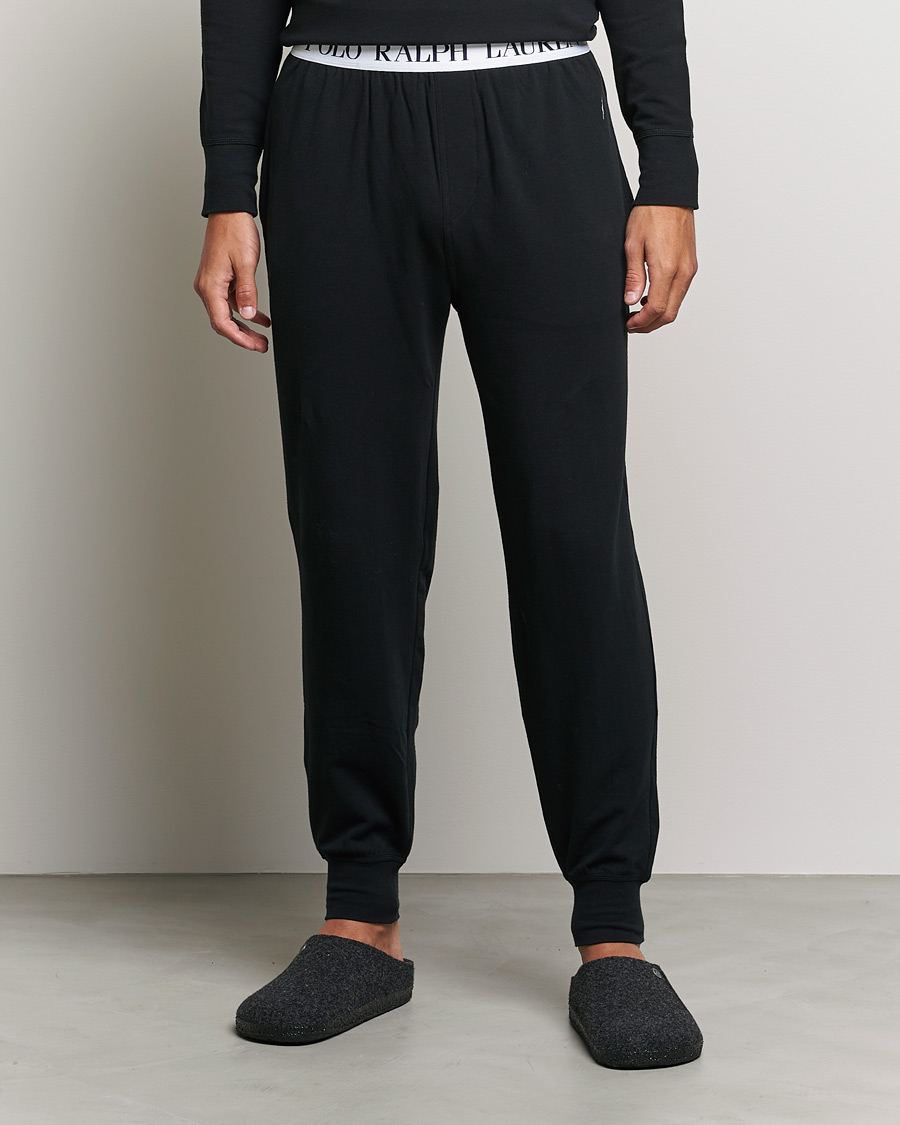 Uomini | Pantaloni | Polo Ralph Lauren | Cotton Jersey Jogger Pants Black