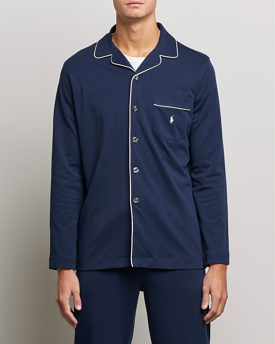 Uomini | Accappatoi & Pigiami | Polo Ralph Lauren | Cotton Pyjama Set Cruise Navy