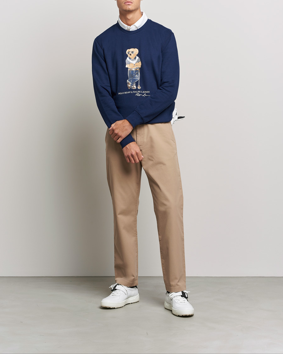 Uomini | Maglieria | Polo Ralph Lauren Golf | Golf Bear Sweatshirt French Navy