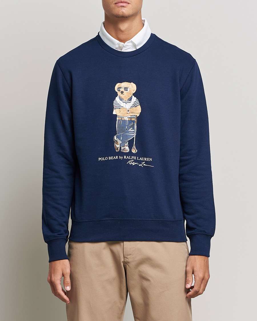 Uomini | Maglieria | Polo Ralph Lauren Golf | Golf Bear Sweatshirt French Navy