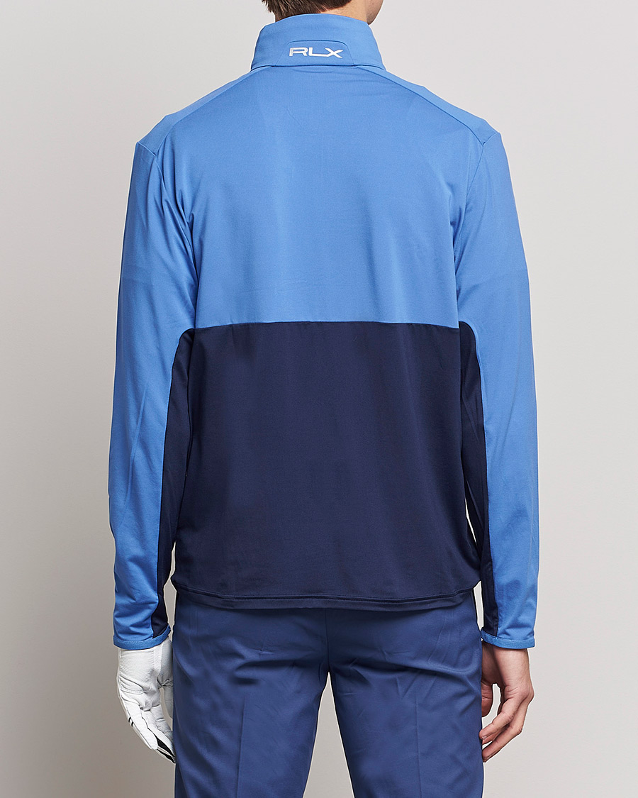 Uomini | Maglieria | RLX Ralph Lauren | Performance Airflow Half-Zip French Blue/Navy