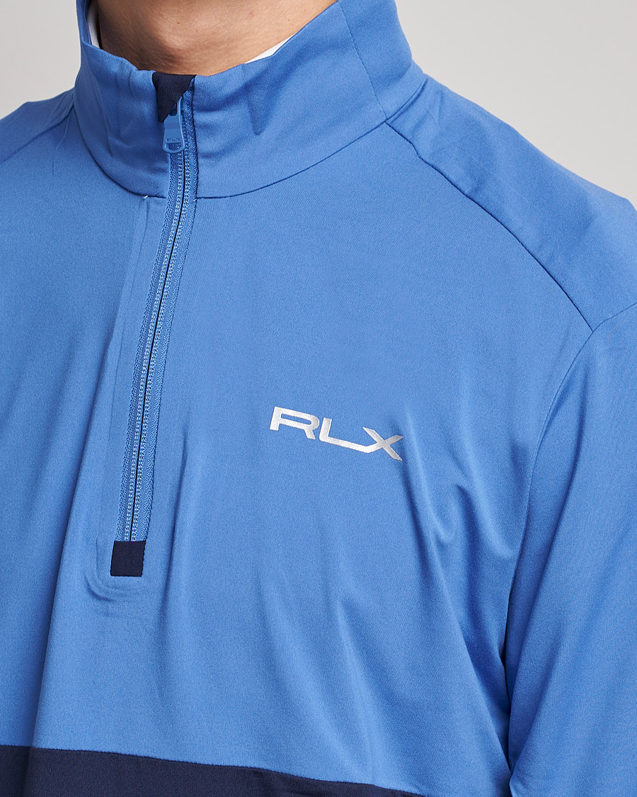 Uomini | Maglieria | RLX Ralph Lauren | Performance Airflow Half-Zip French Blue/Navy