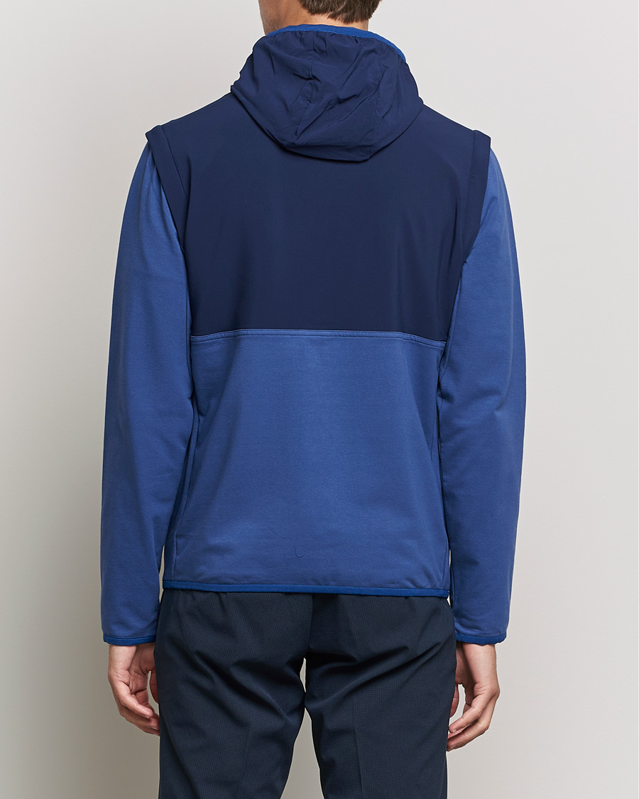 Uomini | Maglieria | RLX Ralph Lauren | Techy Terry Full-Zip Hoodie Light Navy/French Navy