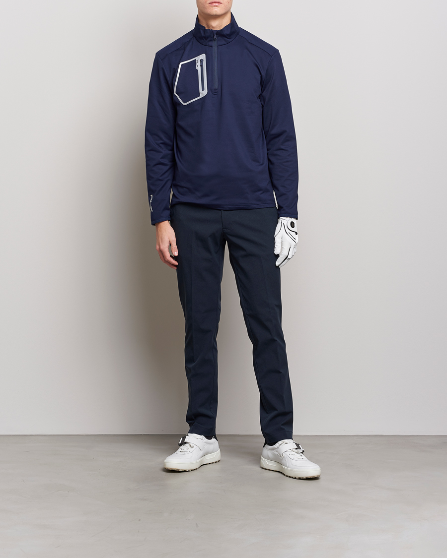 Uomini | Maglieria | RLX Ralph Lauren | Luxury Performance Jersey Half-Zip Navy