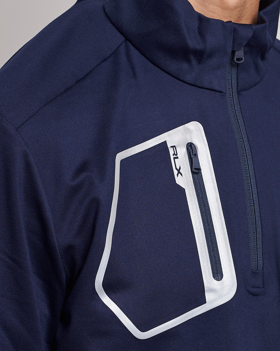 Uomini | Maglieria | RLX Ralph Lauren | Luxury Performance Jersey Half-Zip Navy