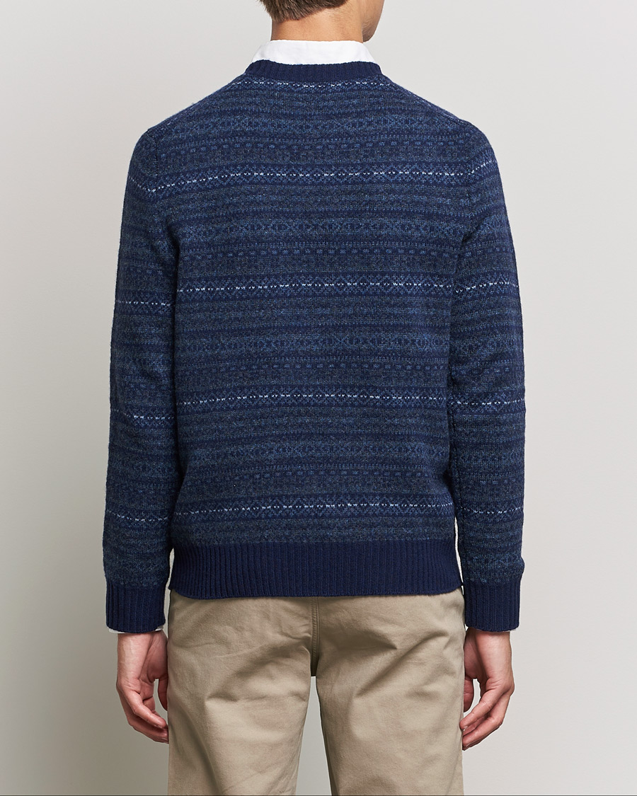 Uomini | Maglieria | Polo Ralph Lauren | Wool/Cashmere Fairisle Knitted Sweater Navy